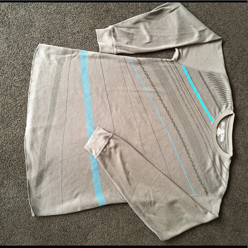BILLABONG men’s long sleeve thermal XL shirt.
